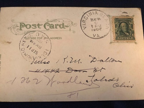 c1908 Postcard - The Surf, Virginia Beach, Va