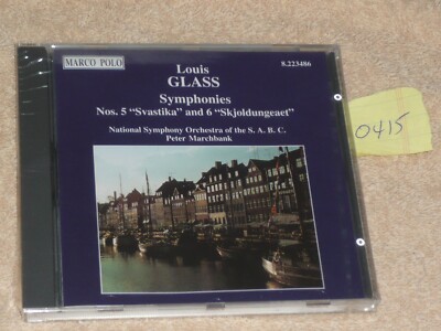 Brand New Louis Glass CD  Symphonies Nos. 5 & 6 / Marchbank / Marco Polo Germany