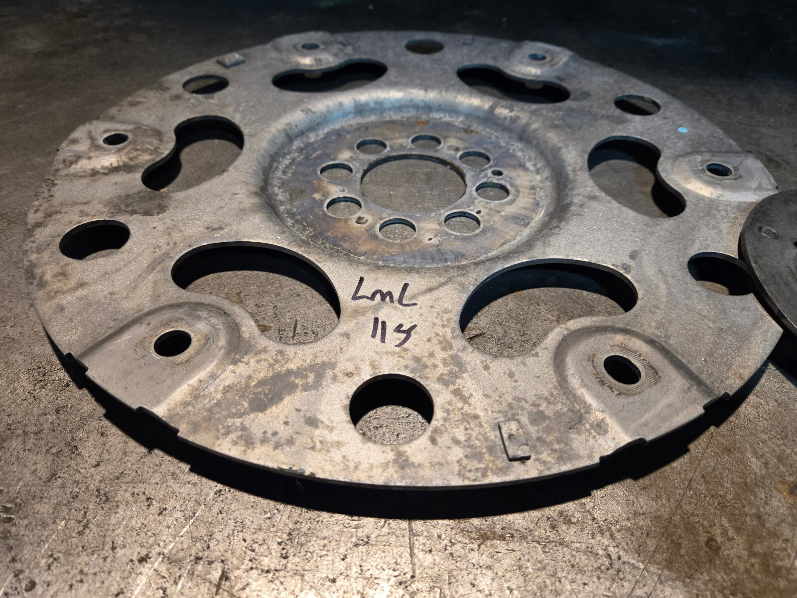 2011-2015 Duramax LML Flex Plate Allison  SPACER PLATES TORQUE PLATE - Picture 2 of 3