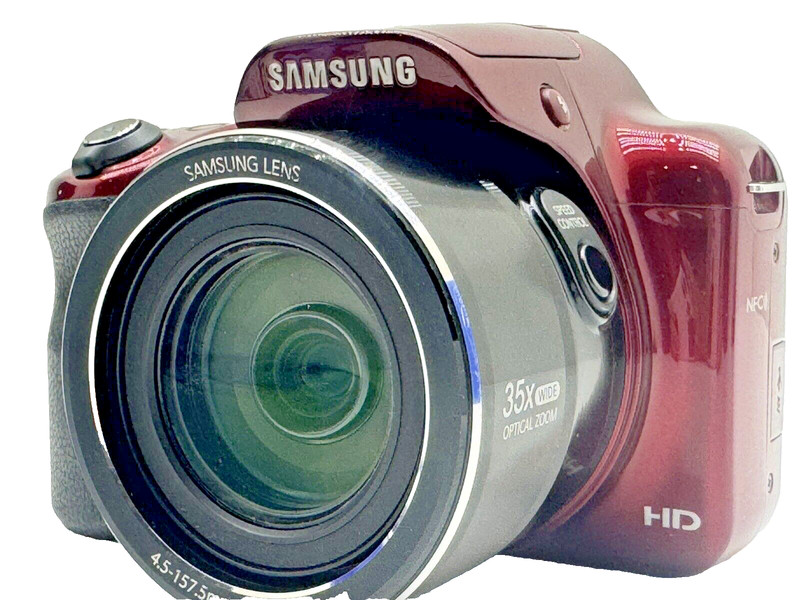 Samsung Wb100 Digitalkamera Rot 26x Zoom Kamera Camera - 23 Mm Ultra Weitwinkel