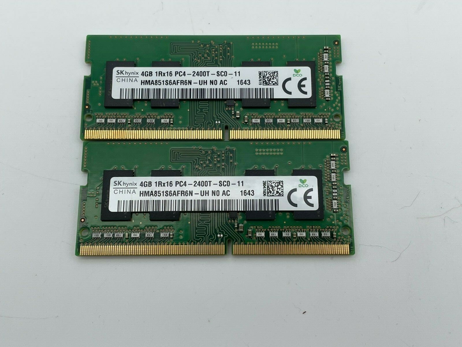 SK Hynix 8GB (2x4GB) 1Rx16 PC4-2400T Laptop SO-DIMM RAM