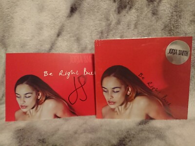 Jorja Smith 'Be Right Back' Hand Signed Postcard & CD! *LIMITED EDITION*