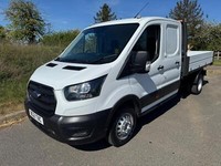 2021 Ford Transit 2.0 350 EcoBlue D/Cab Tipper RWD Euro 6 CHASSIS CAB Diesel Man