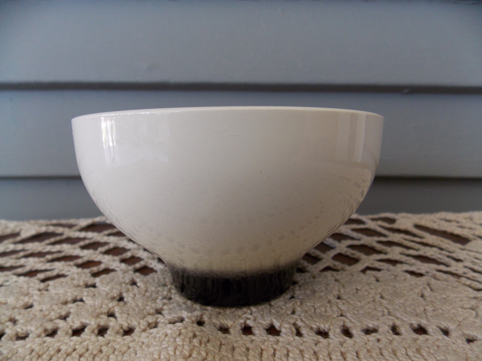 Vintage Stetson Thistle Black Ring at Bottom Coffee Cup Oven Proof Dinnerware