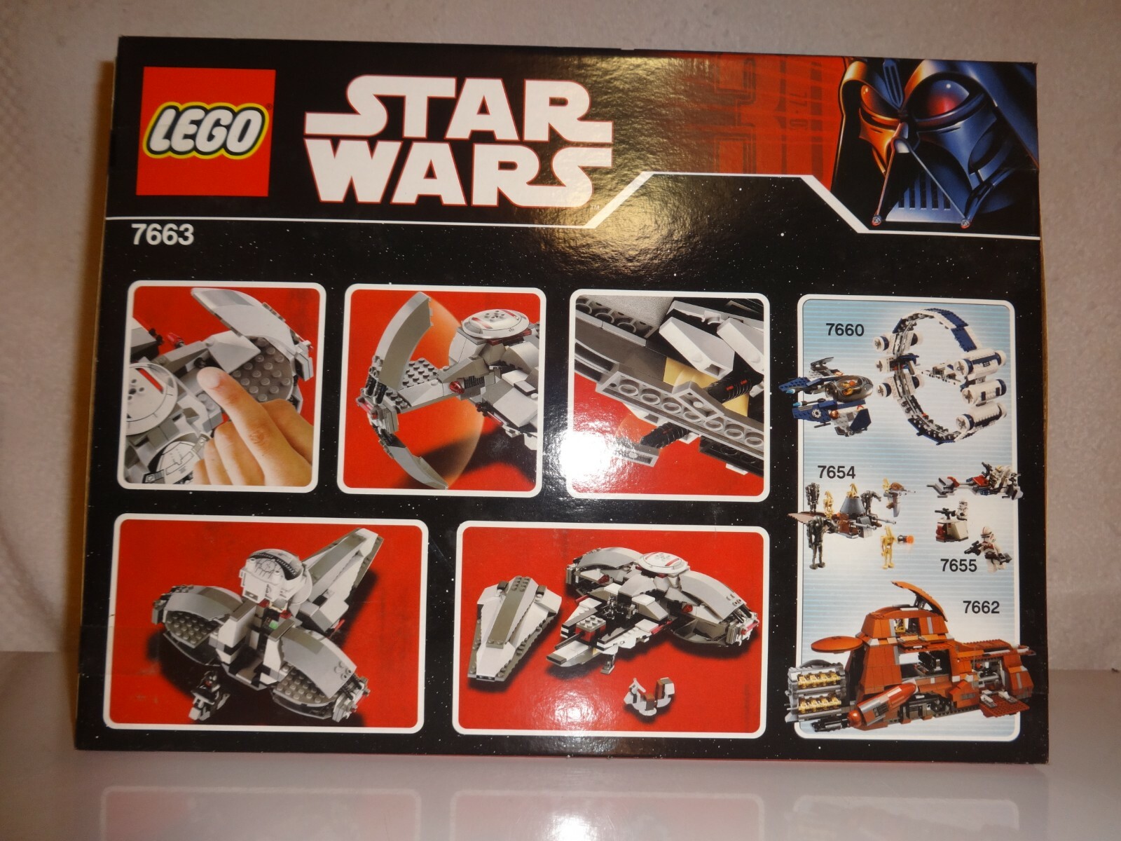 Lego 7663 Star Wars Sith Infiltrator with Limited Edition Darth Maul New In Box