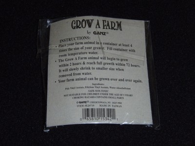 Grow A Farm - Sheep - by Ganz (Item #EJ4710)