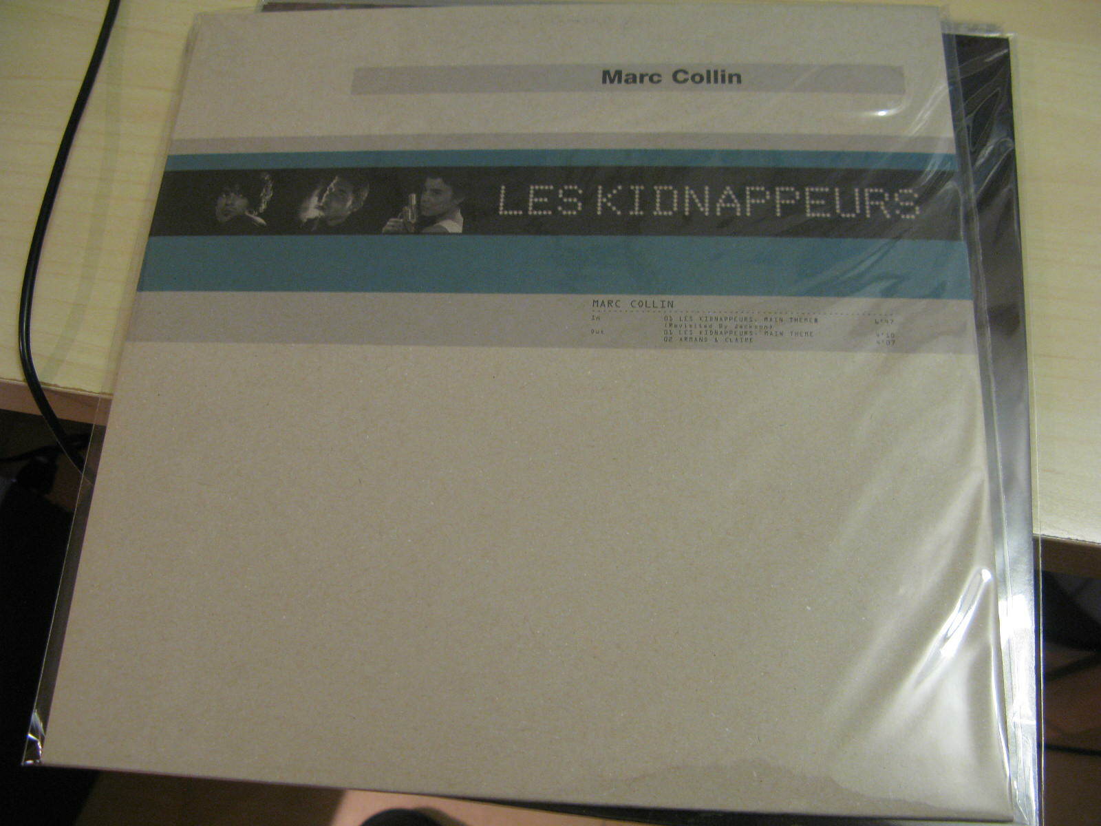 Marc Collin - les kidnappeurs - 10 inch Record - Vinyl - new