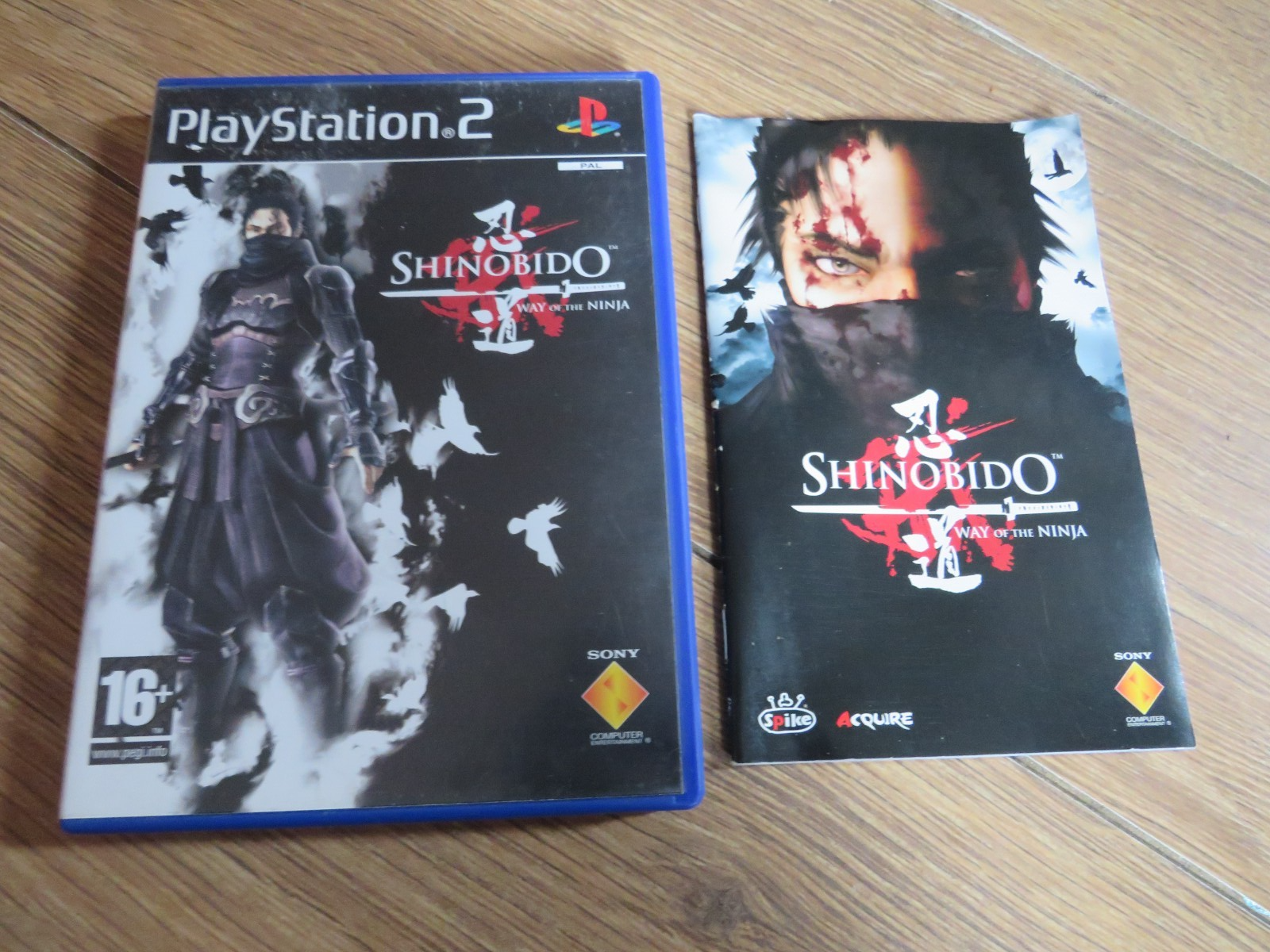 Shinobido Way Of The Ninja Sony Ps2 uk tracked + extended