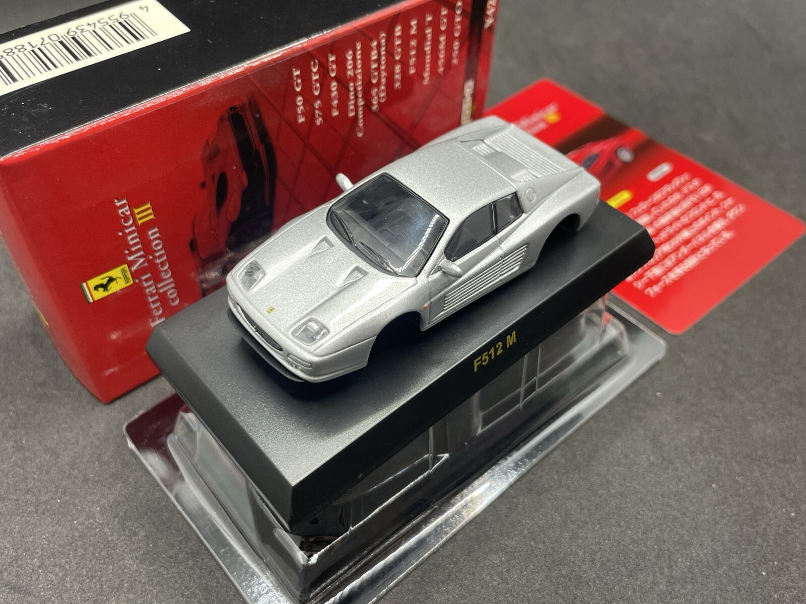 ミニカー Ferrari Minicar Collection III 1/64 KYOSHO 1:64 Ferrari Minicar Collection III F430 GT Black
