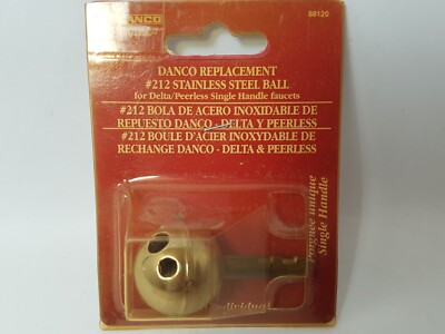 DANCO 88120 Replacement Stainless Steel Ball For  Delta /Peerless Single Handle