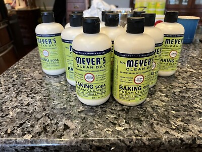 5 Bottles of Mrs. Meyer's Organic Baking Soda Cream  cleaner New