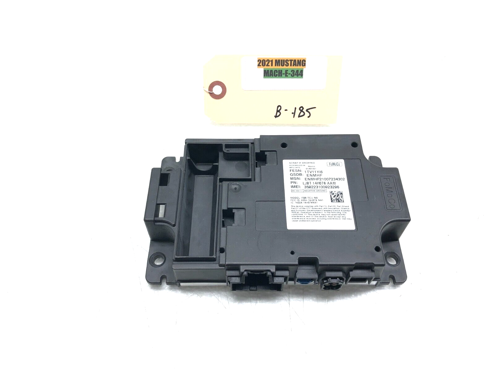 jltmvmacs1　マニュアル4点 2021-2023 MUSTANG MACH-E TELEMATICS COMMUNICATION CONTROL