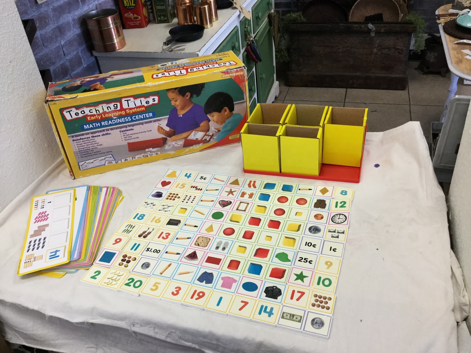 Educational Teaching Tiles Early Learning System EI1992 Grade Pre-K & Up