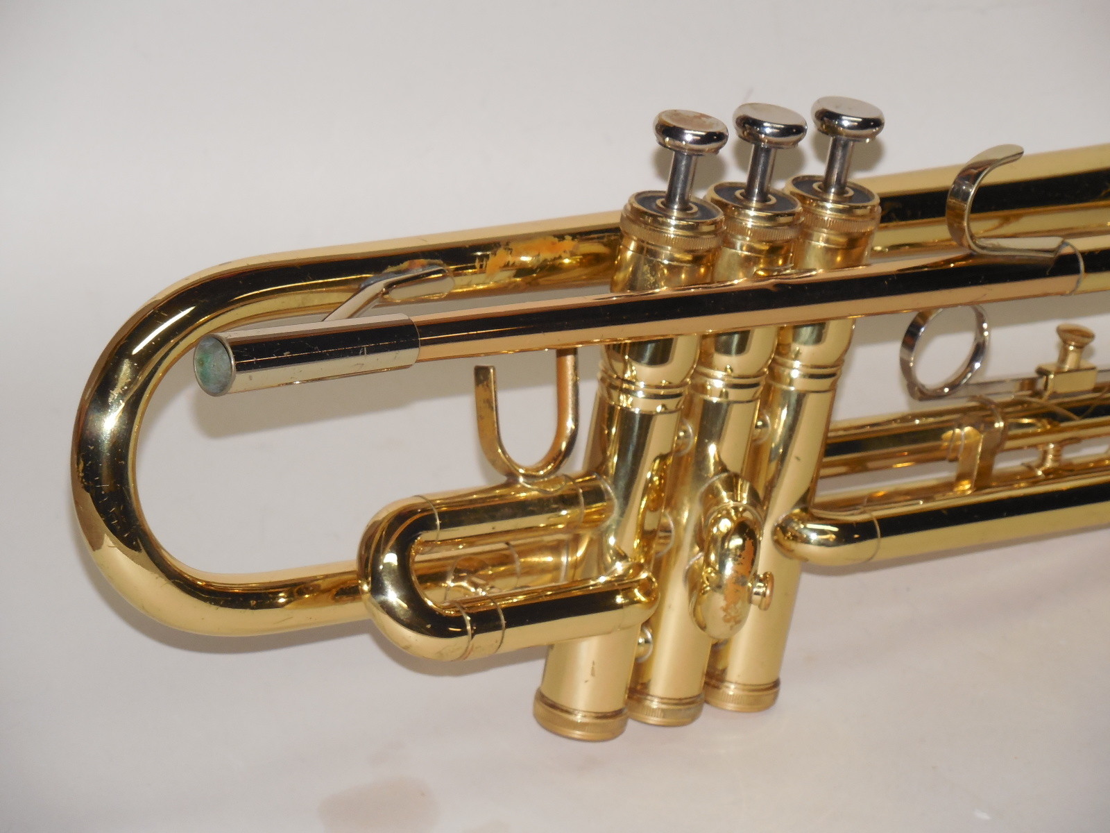 King 601 USA Trumpet w/ Yamaha MP - Great Valves - Ready to Play