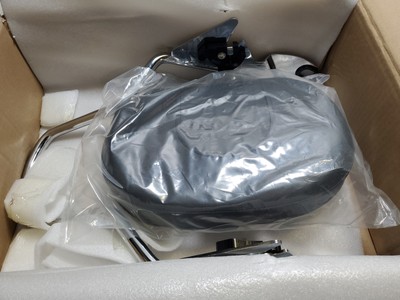 YHMOTO  Sissy Bar Backrest Compatible Harley Davidson Glide 2009 (Chrome)
