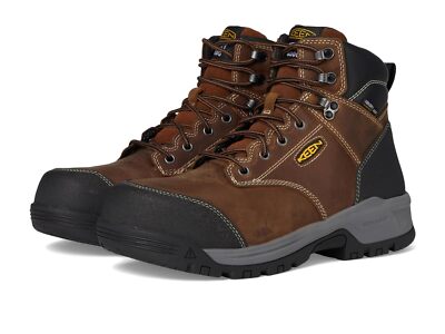 Мужские кроссовки KEEN Utility Evanston 6 с композитным носком и водонепроницаемой изоляцией, 400 г