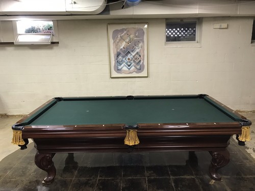 Charles A Porter Renaissance 8 Foot Pool Table