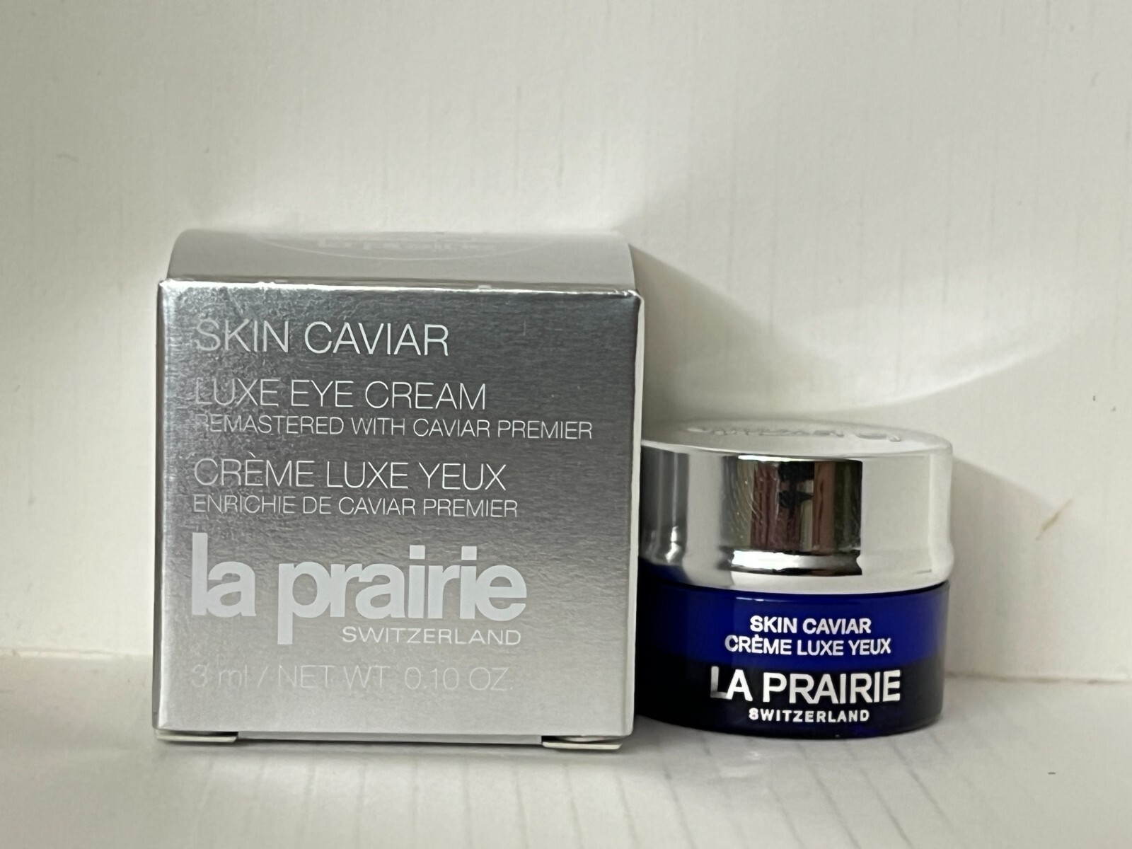 2 X La Prairie Skin Caviar Luxe Eye Cream Deluxe Size 0.10oz 2 X La Prairie Skin Caviar Luxe Eye Cream Deluxe Size 0.10oz