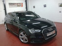 2017 Audi A3 2.0 TDI S line Sportback Euro 6 (s/s) 5dr HATCHBACK Diesel Manual