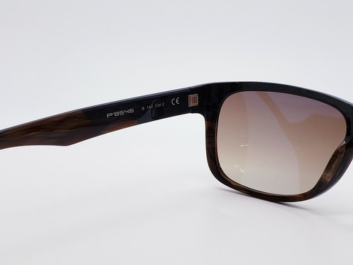 Pre-owned Porsche Design P8546 Cat.2 Sunglasses Frames 60-16-140 W. Case In Brown