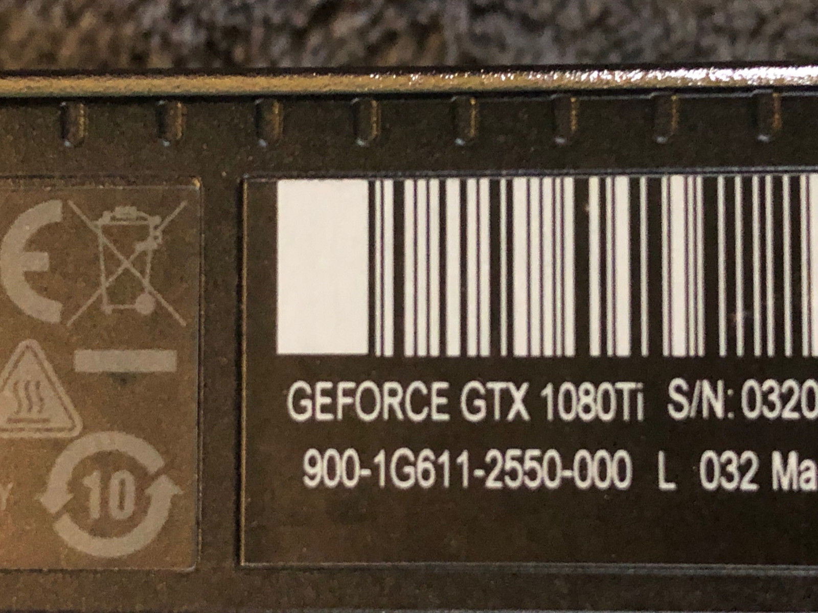 Nvidia GEFORCE GTX 1080 Ti Founders Edition VR - original box