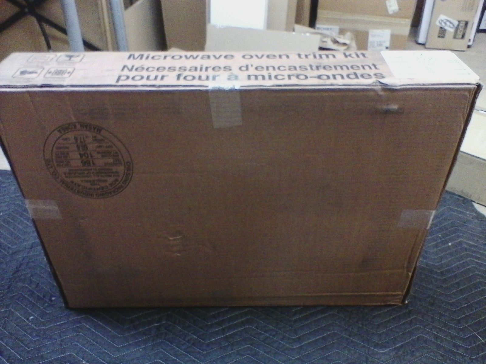 GE CX1530SSSS Stainless Steel Microwave Trim Kit fits GE Model CEB1590SSSS