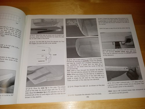 Hobbico Top Flite T-34B Mentor Giant Scale Manual Instruction Book T349P03