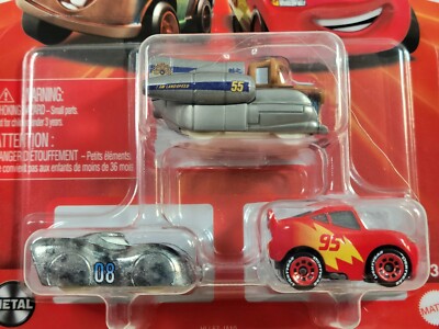 New Pixar Cars Mini Racers Super Speed Mater Datz Jammin McQueen