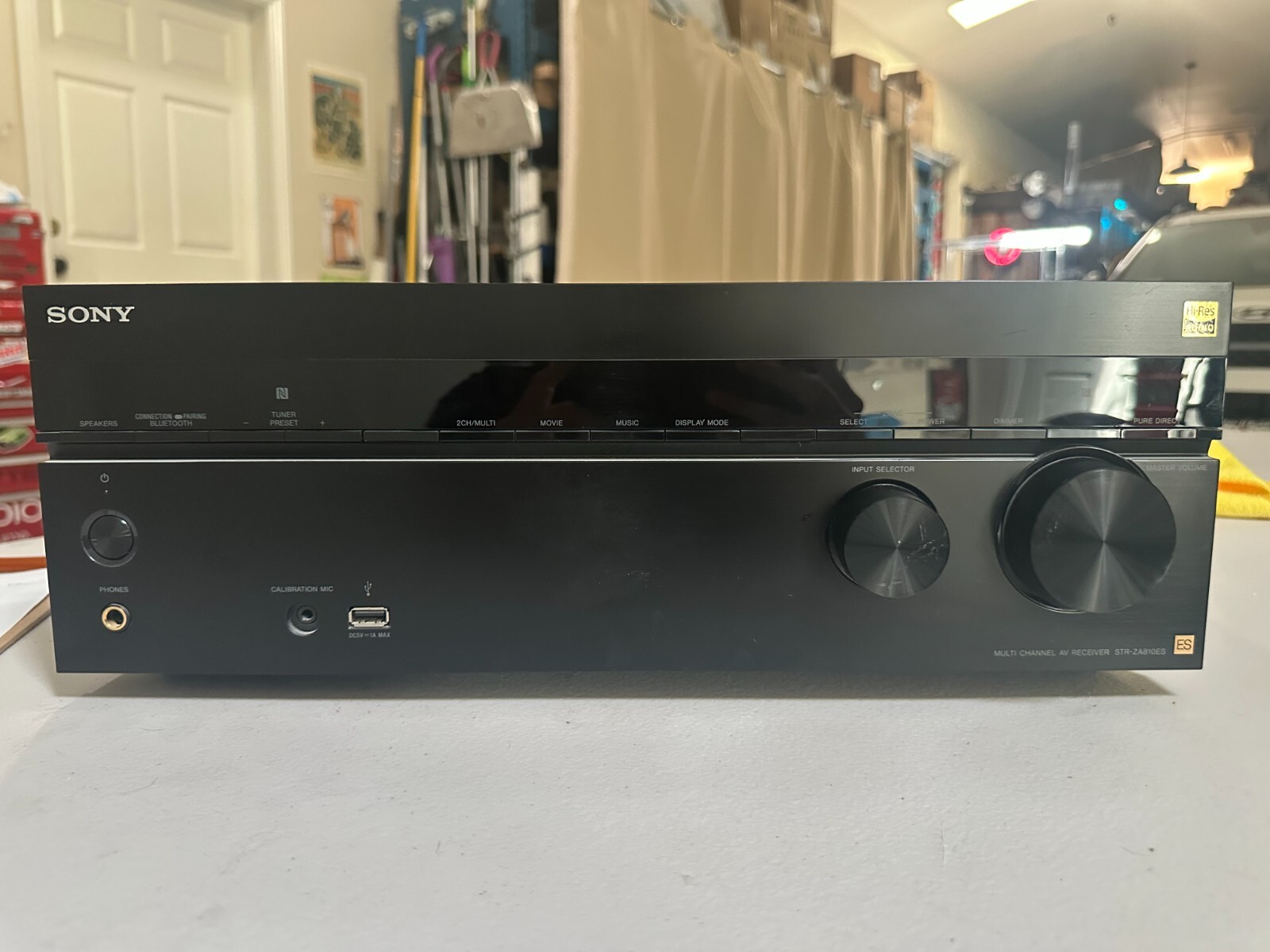 Sony STR-ZA810ES 7.2 Channel Hi-Res Home Theater AV Receiver