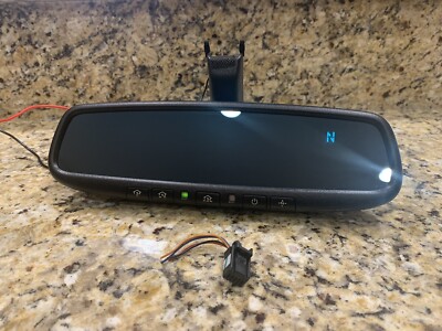 GENTEX-536 2013 KIA OPTIMA REAR VIEW MIRROR HIDDEN COMPASS AUTO DIMMING HOMELINK