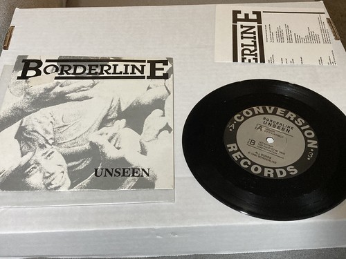 Borderline Unseen 7” Vinyl Hardcore Earth Crisis Snapcase