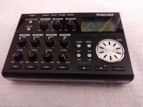 TASCAM DP-004 Digital Multi Track Recorder Portable Recording Studio+SD CARD