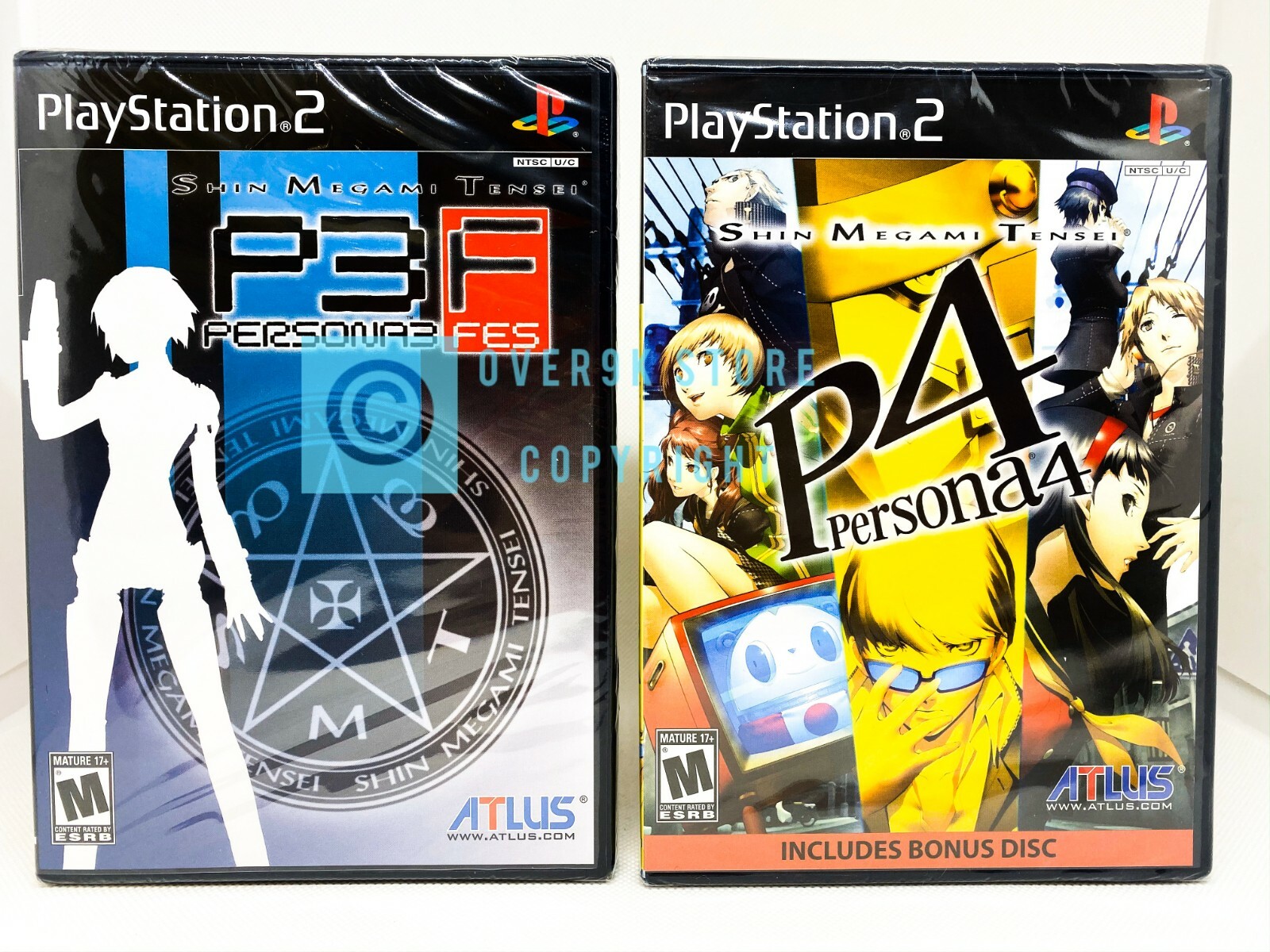 Shin Megami Tensei: Persona 3 FES + Persona 4 - PS2 - Brand Shin Megami Tensei: Persona 3 FES + Persona 4 - PS2 - Brand