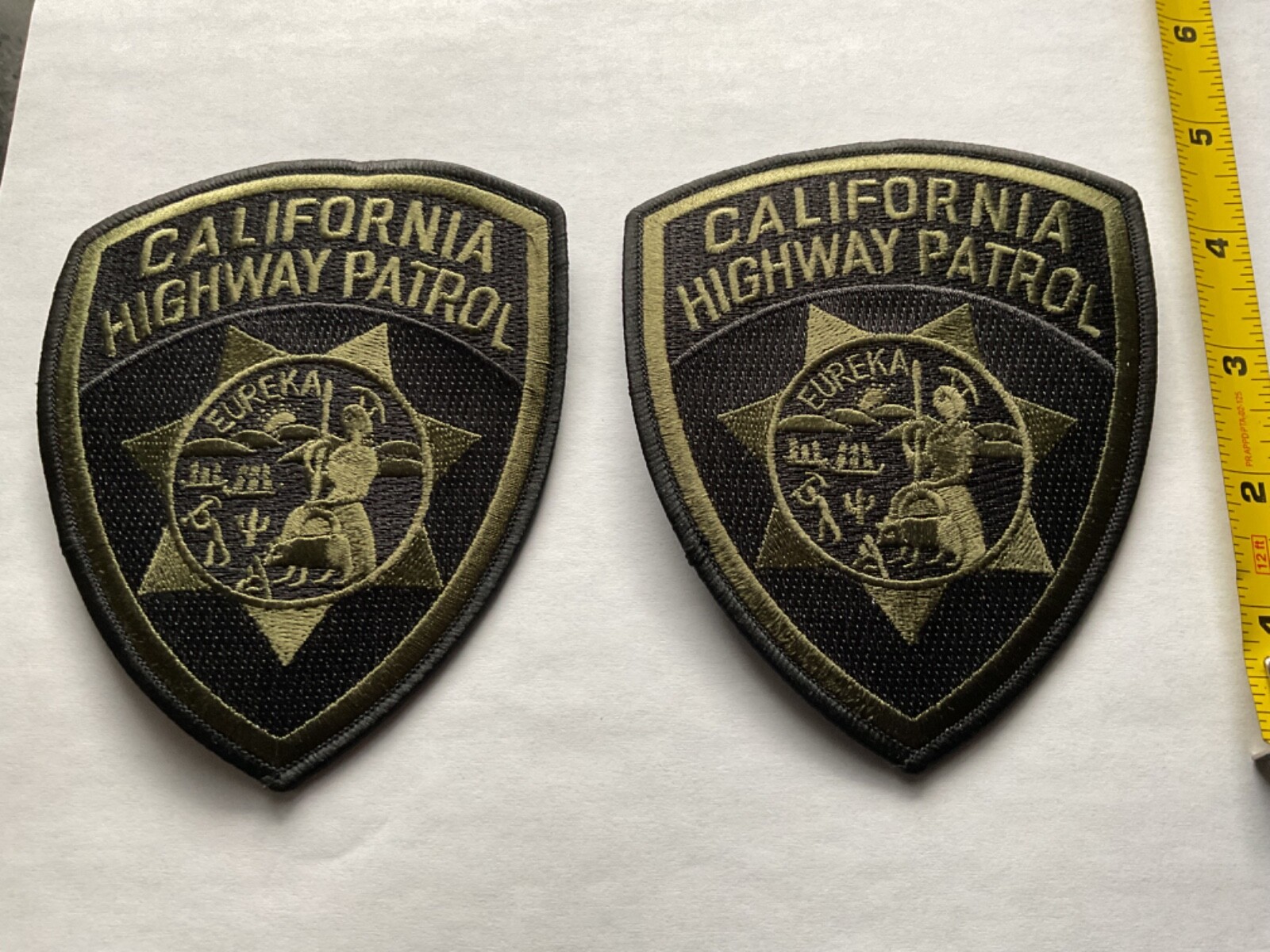 CHP 現行2nd Badge US CHP TRAFFIC OFFICER Badge California Highway Patrol
