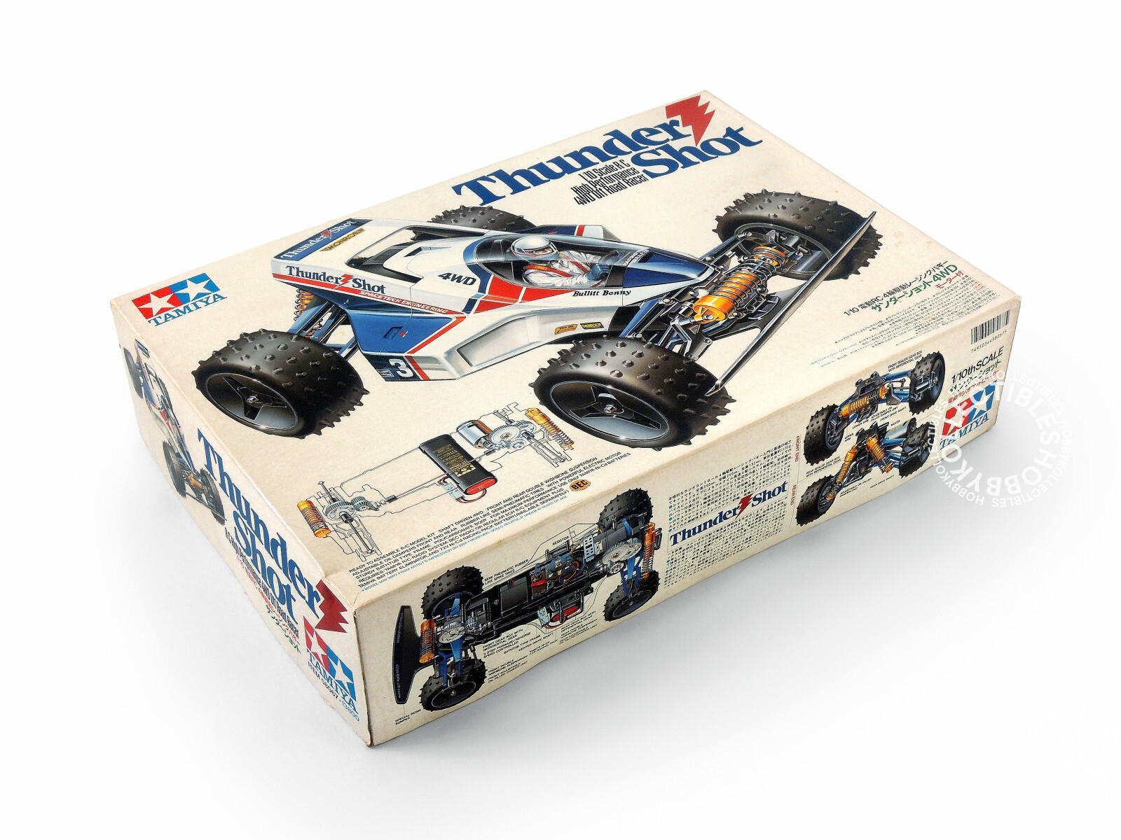 Tamiya 1/10 RC Thunder Shot #58067 Thunder Shot TS1/2
