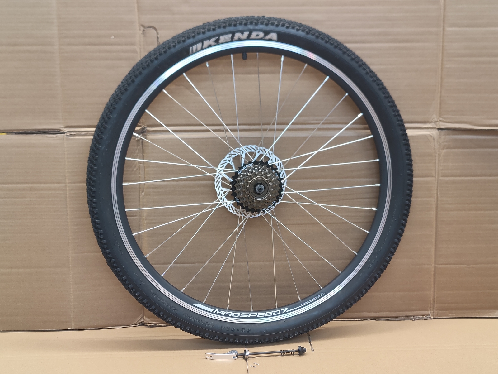QR 27.5 650B MTB Bike Rear Wheel Rim Disc Brake 6 7 8 9 Speed Kenda 27.5x2.1 eBay