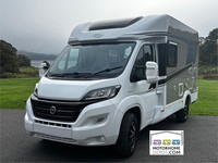 Carado T132, 2019, German built, fixed bed, 4 belt, low profile, large garage