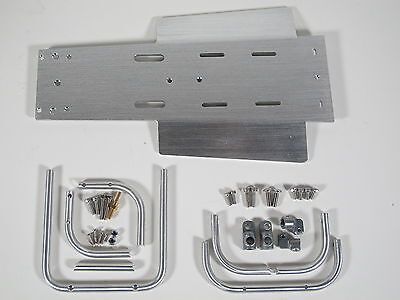 Tamiya 1/10 Aluminum Front Rear Bumper Guard + Chassis plate Sand Scorcher Champ