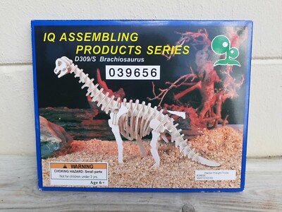 Dinosaur Brachiosaurus IQ Assembling Products 3D Puzzle 