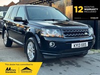 2013 Land Rover Freelander 2 2.2 TD4 Black and White CommandShift 4WD Euro 5 5dr