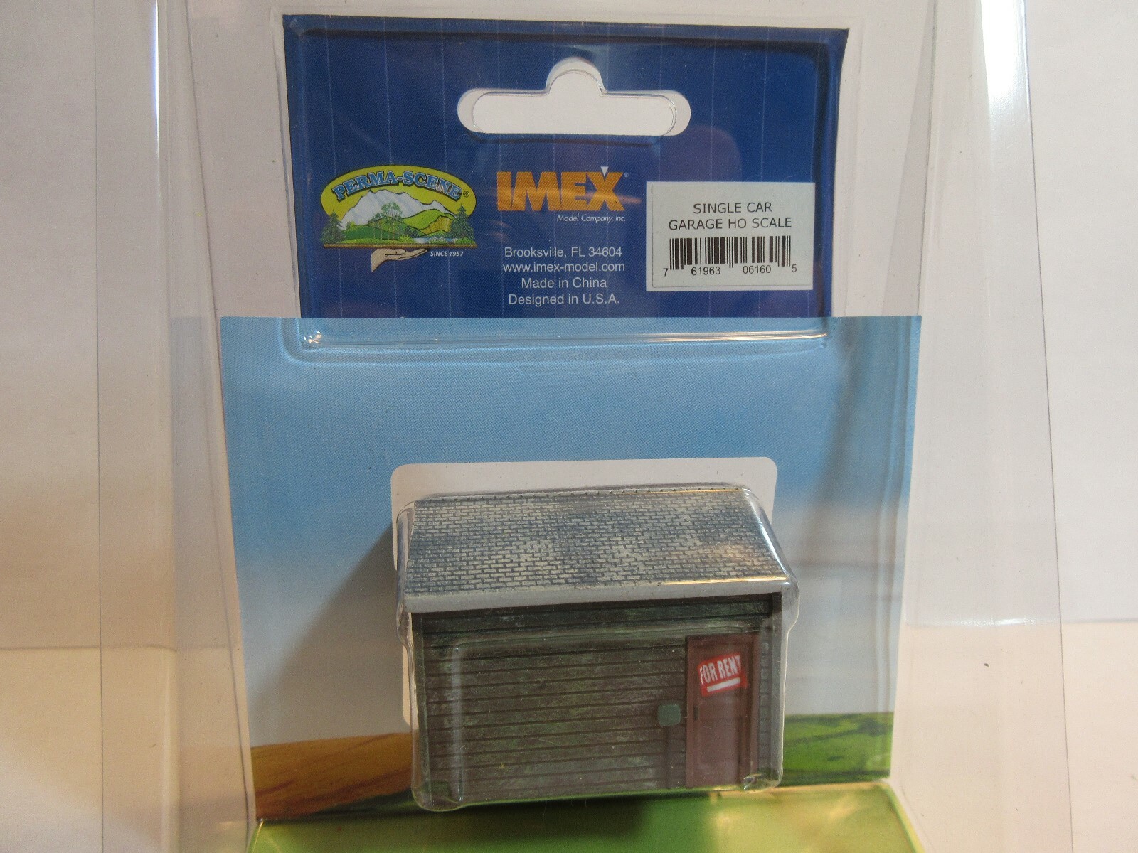 HO SCALE 1:87 IMEX SINGLE CAR GARAGE ITEM #6160 SEALED