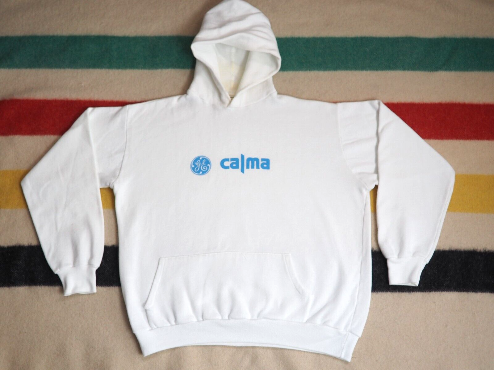 VTG 80s Belton GE General Electric Calma Tech White USA