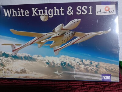 1/72 Amodel 72201 White Knight & Space Ship One (SS1)