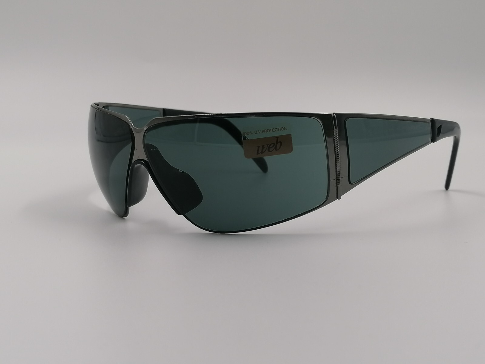 Authentic Vintage Web 3005 Futuristic Wrap Sunglasses Unisex