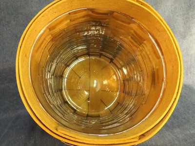 JOHN DEERE AMERICAN HERITAGE COLLECTION CROCK BASKET - 5TH IN SERIES - 2005