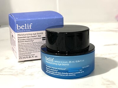 Belief Moisturizing Eye Bomb essential cream 0.84 oz, 25 ml NIB