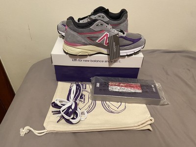 Size 10.5 - New Balance 990v4 x United Arrows Gray White Made In USA. DS OG.