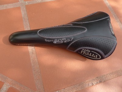 Selle Vélo Italia Genuine Gel - Old Saddle Vintage, Made In Italy, Occasion