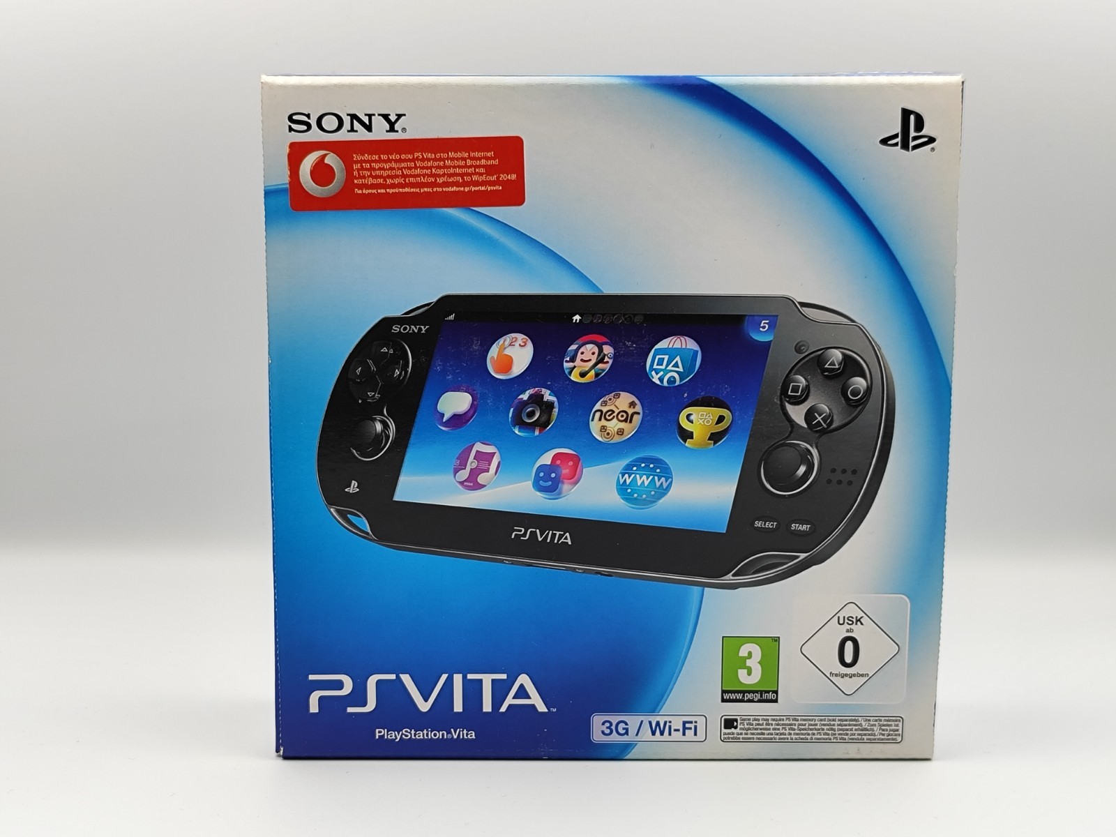 SONY PlayStationVITA PCHJ-10034【美品】 SIE PlayStation Vita Days of Play Special Pack PCHJ-10034