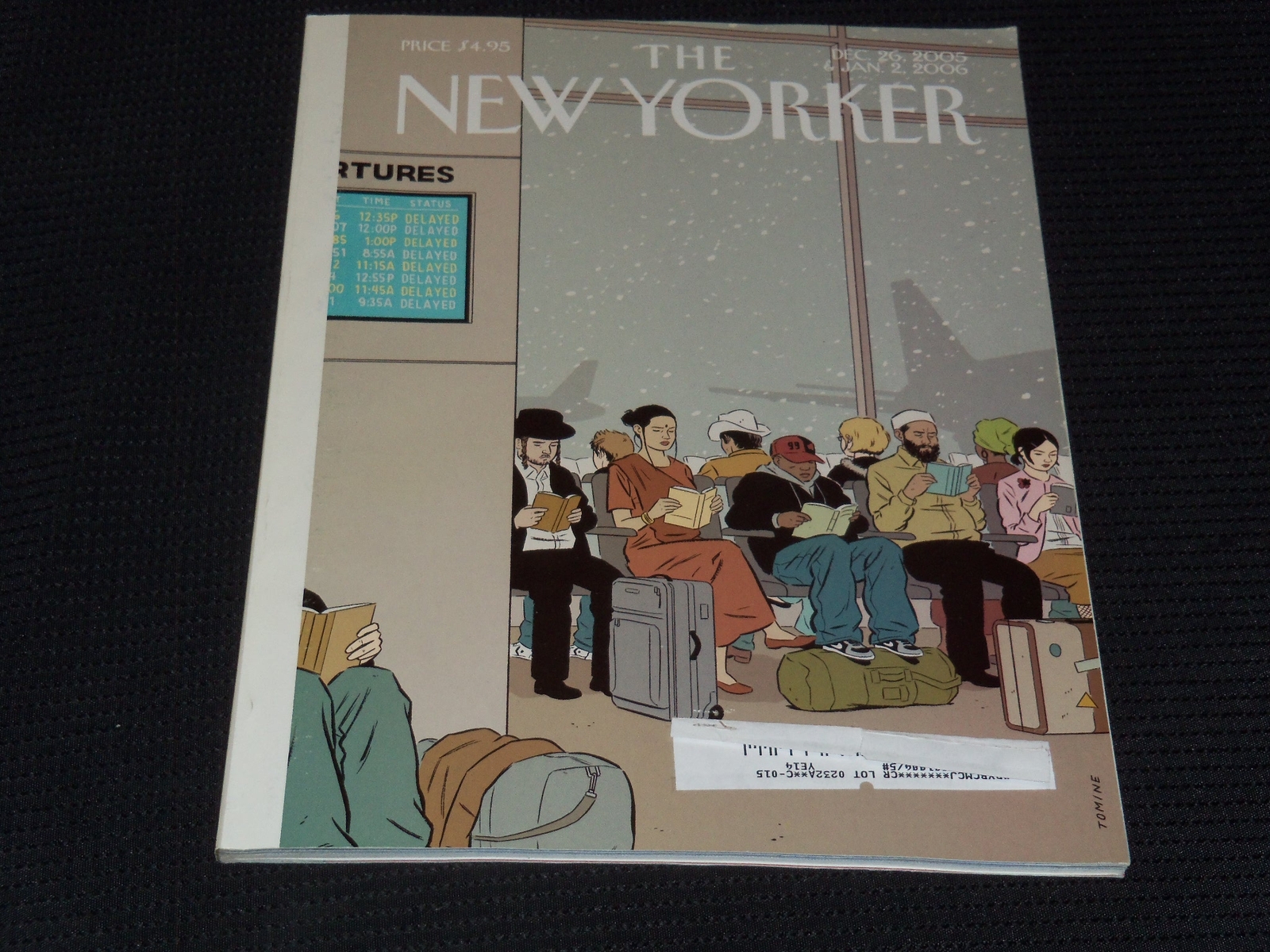 2006 JANUARY 2 NEW YORKER MAGAZINE BEAUTIFUL FRONT COVER - L 21932